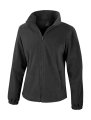 Dames Fleece Vest Result Outdoor R220F Black